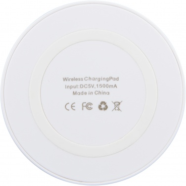 Logo trade promotional gifts picture of: Freal 5W wireless charging pad