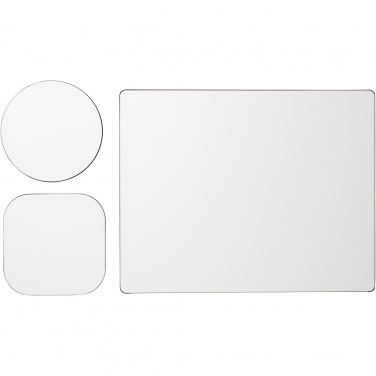 Logotrade promotional gift picture of: Brite-Mat® mouse mat and coaster set combo 1
