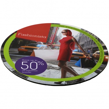 Logo trade promotional giveaways picture of: Q-Mat® round mouse mat