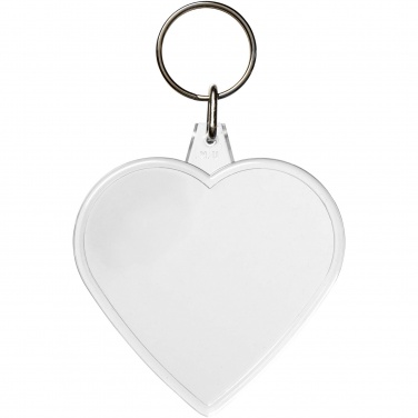 Logotrade promotional gifts photo of: Combo heart-shaped keychain