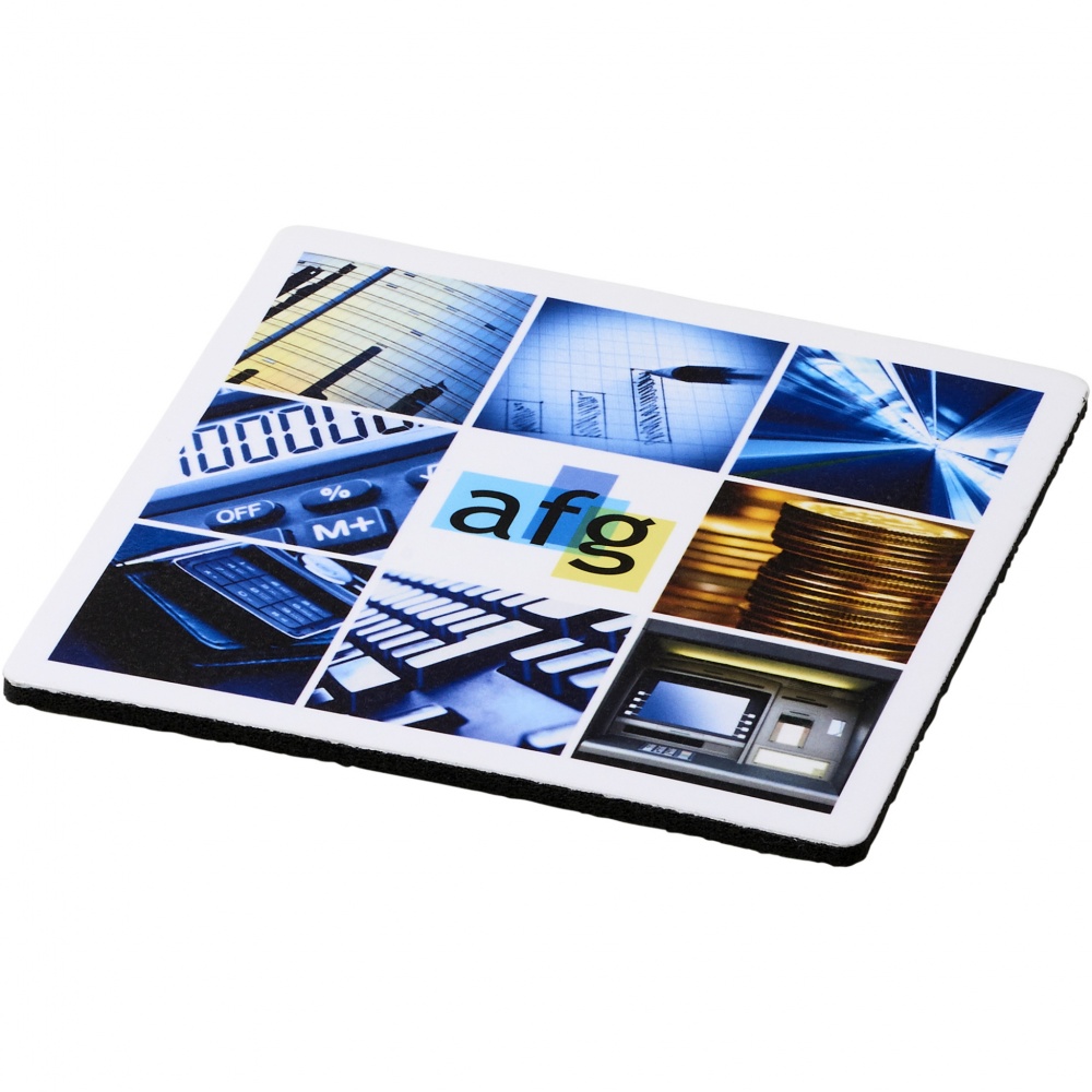 Logo trade promotional product photo of: Q-Mat® square coaster
