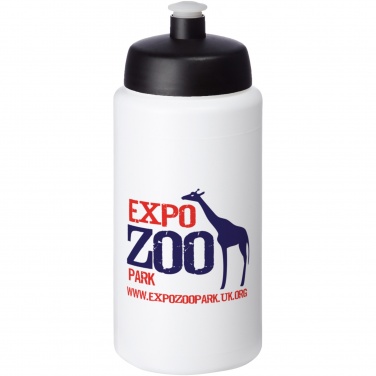 Logo trade promotional item photo of: Baseline® Plus grip 500 ml sports lid sport bottle