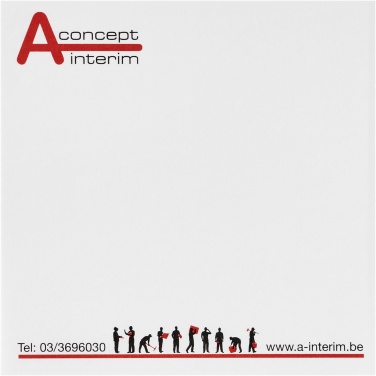 Logo trade promotional items picture of: Sticky-Mate® sticky notes 75x75mm