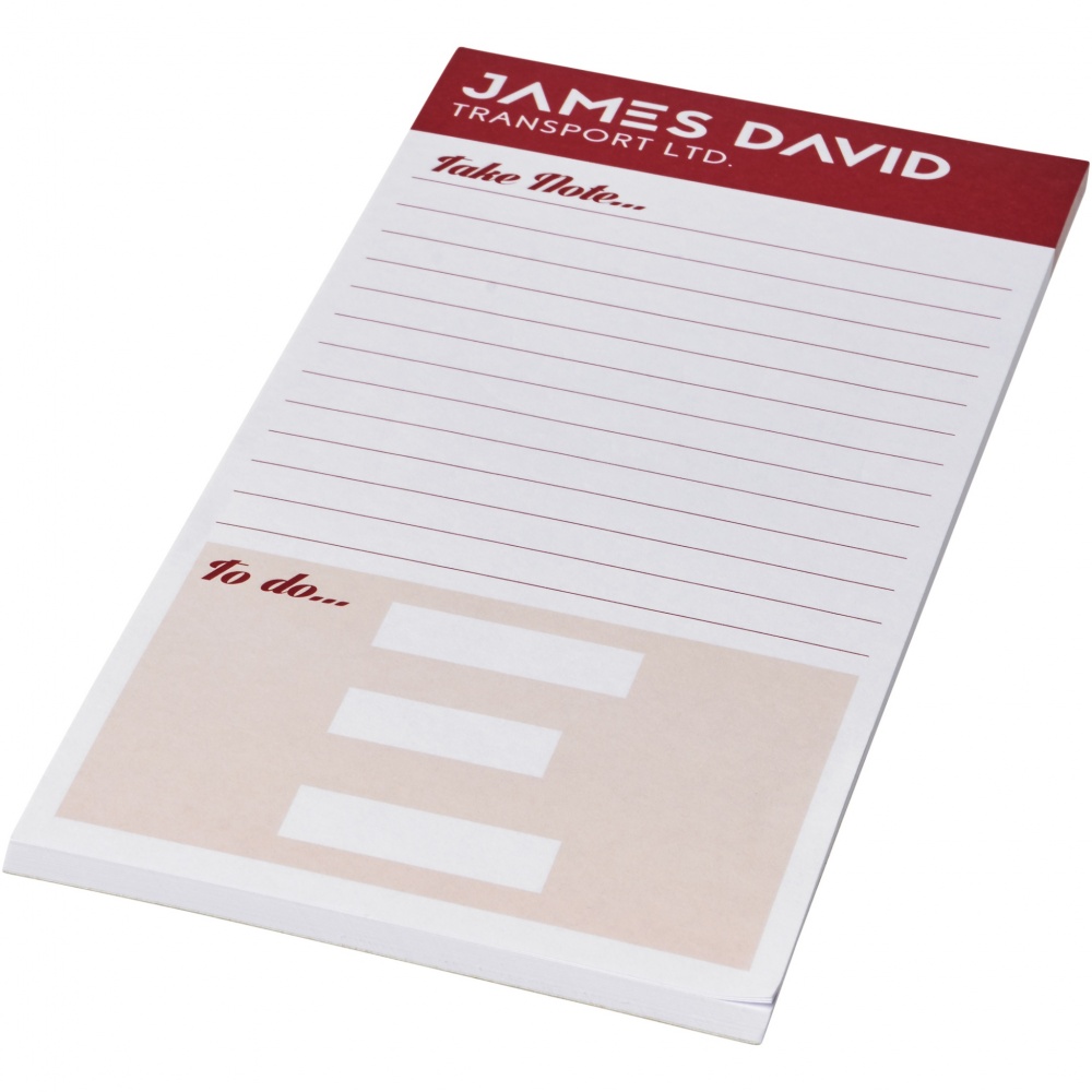 Logo trade promotional merchandise photo of: Desk-Mate® 1/3 A4 notepad
