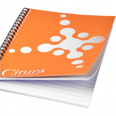 Logo trade promotional gift photo of: Desk-Mate® A5 notebook synthetic cover