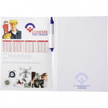 Logotrade promotional product image of: Essential conference pack A4 notepad and pen