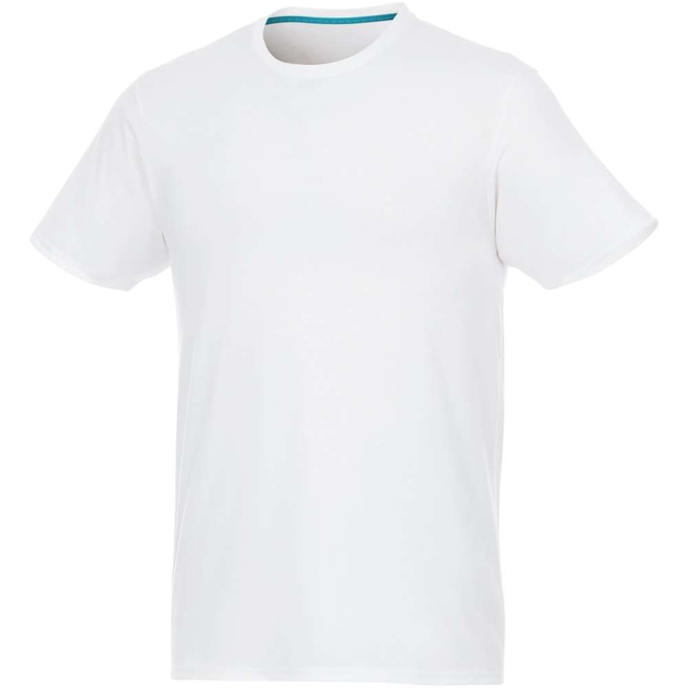 Logo trade promotional giveaways picture of: Jade short sleeve men's GRS recycled t-shirt 