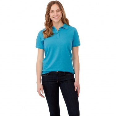Logotrade promotional giveaways photo of: Beryl short sleeve women's organic recycled polo
