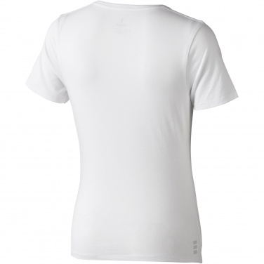Logotrade corporate gift picture of: Kawartha short sleeve women's organic V-neck t-shirt
