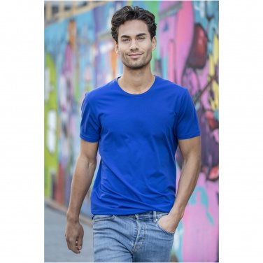 Logo trade advertising products image of: Balfour short sleeve men's organic t-shirt