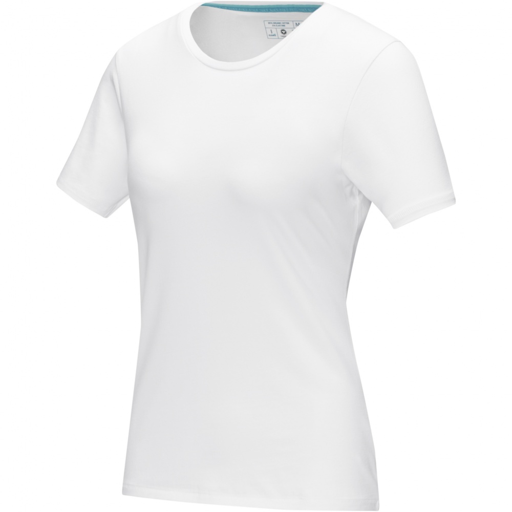 Logo trade promotional item photo of: Balfour short sleeve women's organic t-shirt