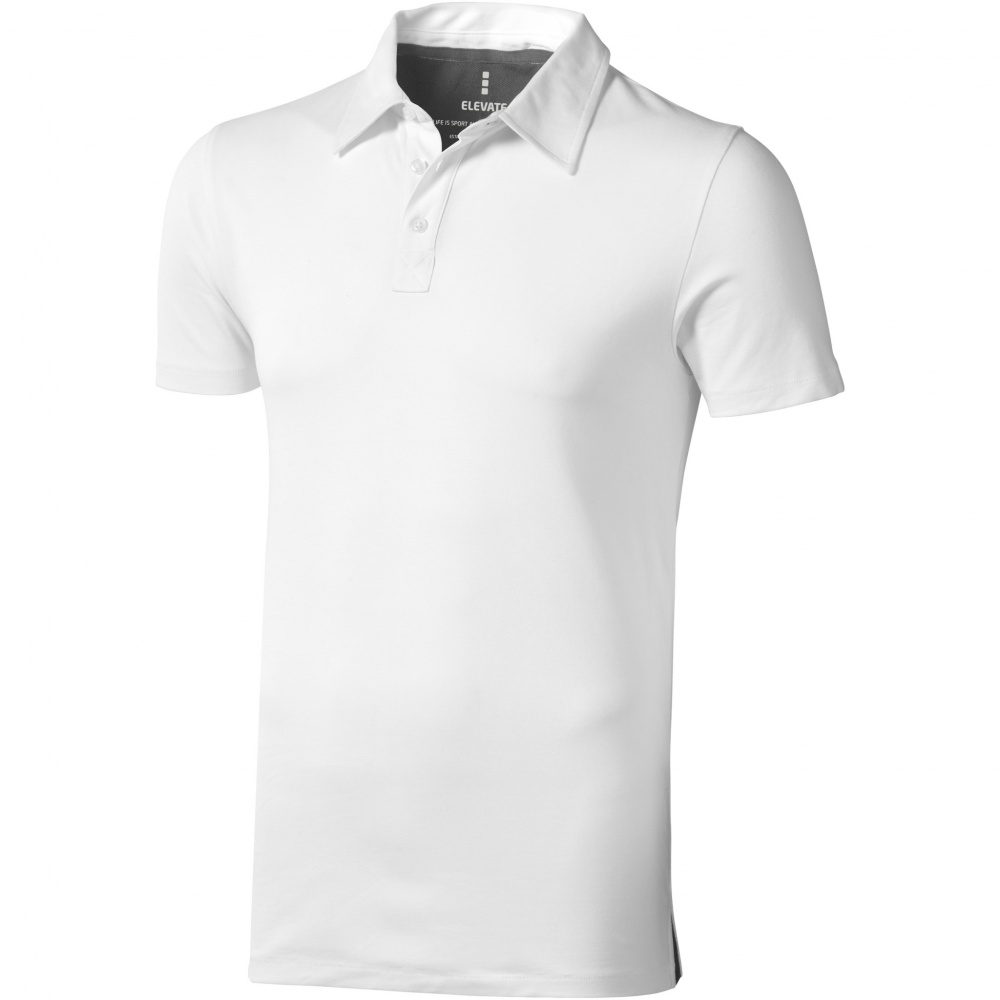 Logo trade advertising products image of: Markham short sleeve men's stretch polo