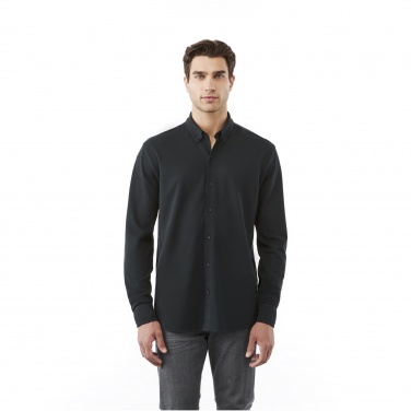 Logo trade business gift photo of: Bigelow long sleeve men's pique shirt