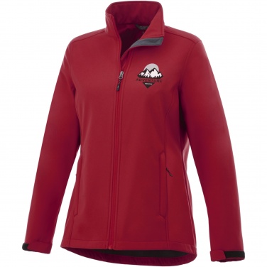 Logo trade advertising products image of: Maxson women's softshell jacket
