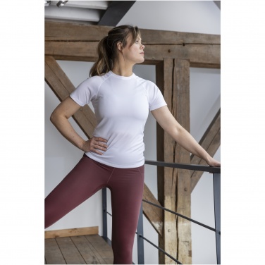 Logo trade promotional gift photo of: Niagara short sleeve women's cool fit t-shirt