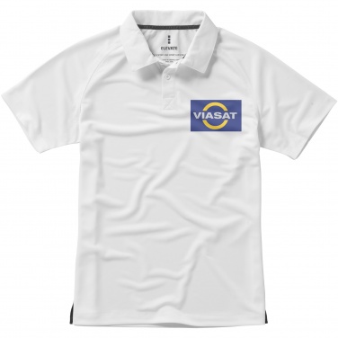 Logo trade promotional giveaways picture of: Ottawa short sleeve men's cool fit polo