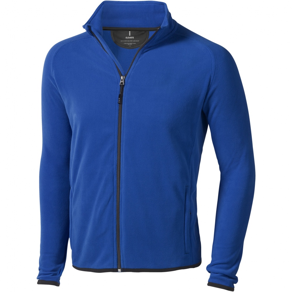 Logo trade advertising products image of: Brossard men's full zip fleece jacket