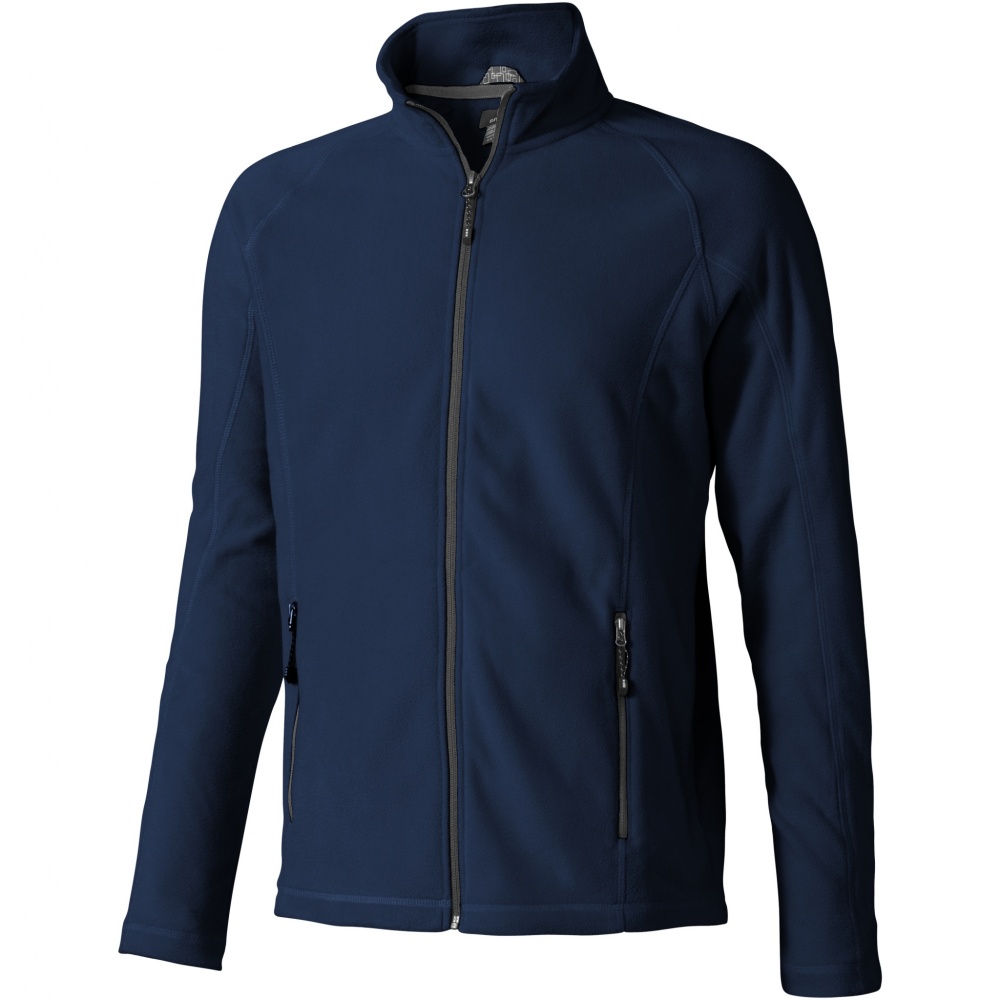 Logo trade promotional merchandise photo of: Rixford men's full zip fleece jacket