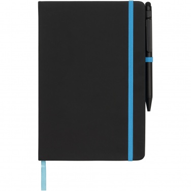 Logo trade promotional products image of: Noir Edge medium notebook