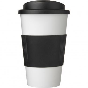 Logotrade promotional merchandise picture of: Americano® 350 ml tumbler with grip & spill-proof lid
