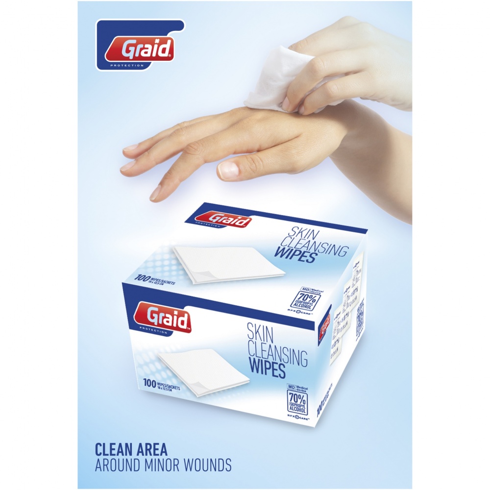 Logo trade advertising products image of: Elisabeth cleansing wipes
