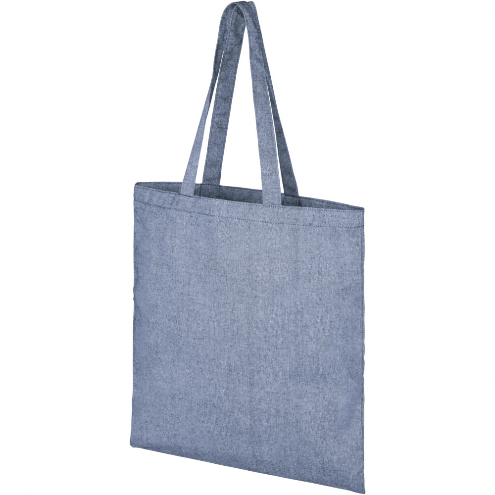 Logo trade promotional items picture of: Pheebs 210 g/m² recycled tote bag 7L