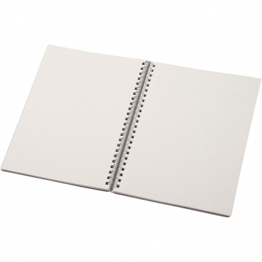 Logo trade promotional product photo of: Bianco A5 size wire-o notebook