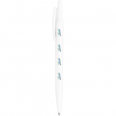 Logo trade promotional item photo of: Alessio ballpoint pen made of recycled PET plastic