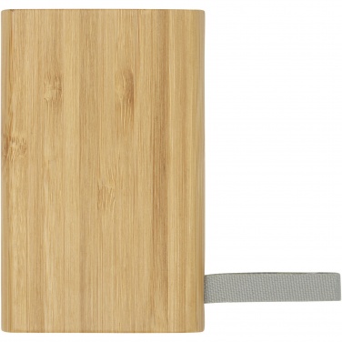 Logo trade business gift photo of: Tulda 5000 mAh bamboo power bank