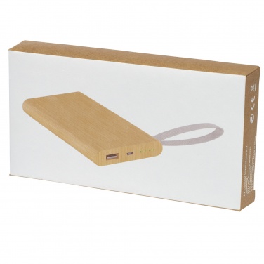 Logotrade advertising products photo of: Tulda 5000 mAh bamboo power bank