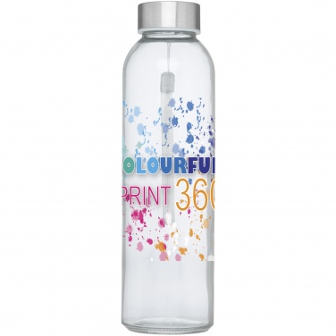 Logo trade promotional giveaways picture of: Bodhi 500 ml glass water bottle