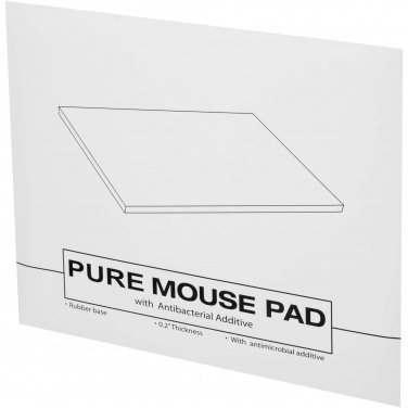 Logo trade promotional products picture of: Pure mouse pad with antibacterial additive