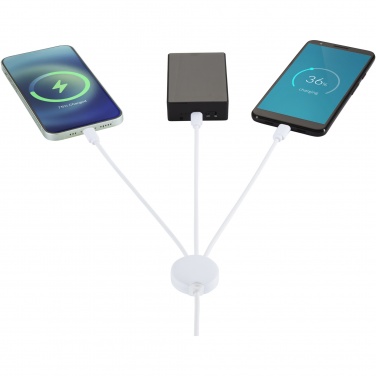 Logotrade promotional product image of: Pure 5-in-1 charging cable with antibacterial additive