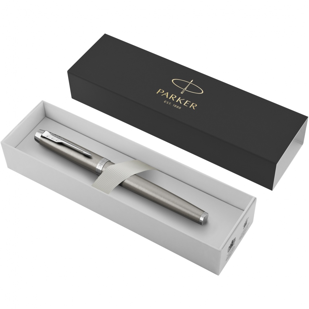 Logo trade corporate gift photo of: Parker IM rollerball pen