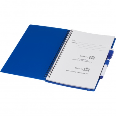 Logo trade corporate gifts image of: Pebbles reference reusable notebook