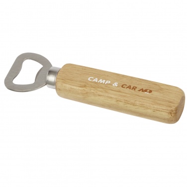 Logotrade promotional merchandise picture of: Brama wooden bottle opener