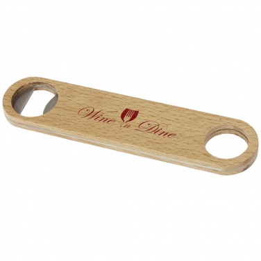 Logotrade promotional items photo of: Origina wooden bottle opener