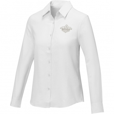 Logo trade corporate gift photo of: Pollux long sleeve women's shirt