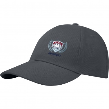 Logotrade business gift image of: Trona 6 panel GRS recycled cap