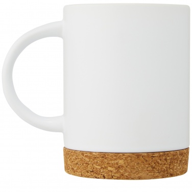 Logotrade promotional product image of: Neiva 425 ml ceramic mug with cork base