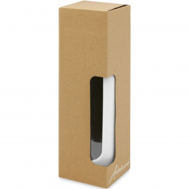 Logo trade advertising products picture of: Tidan 600 ml borosilicate glass bottle with silicone grip