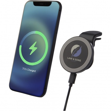 Logo trade promotional items image of: Magclick 10W wireless magnetic car charger
