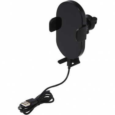 Logotrade promotional merchandise picture of: Pilot 15W wireless automatic car charger 