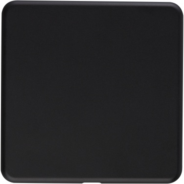 Logo trade promotional merchandise photo of: Loop 10W recycled plastic wireless charging pad