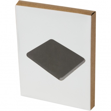 Logo trade promotional giveaways picture of: Loop 10W recycled plastic wireless charging pad