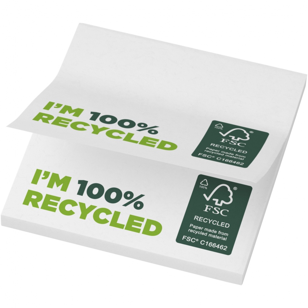 Logo trade promotional gift photo of: Sticky-Mate® recycled sticky notes 75 x 75 mm