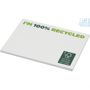Logo trade promotional merchandise picture of: Sticky-Mate® recycled sticky notes 100x75 mm
