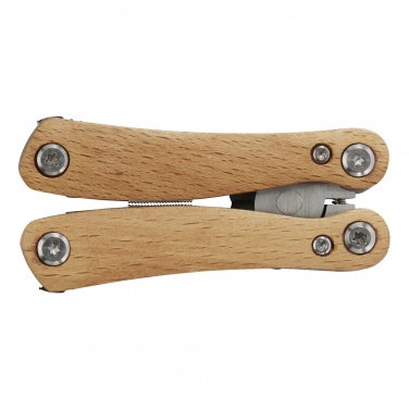 Logo trade promotional items image of: Anderson 12-function medium wooden multi-tool