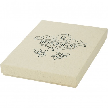 Logotrade promotional product picture of: Verde 3-piece grass paper stationery gift set