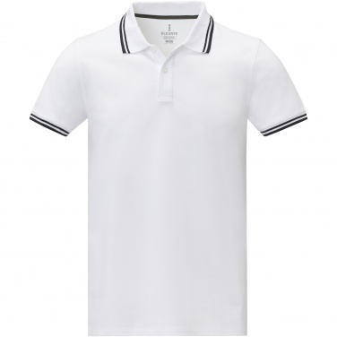 Logo trade promotional giveaways image of: Amarago short sleeve men's tipping polo